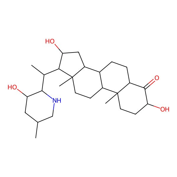 2D Structure of Deacetylsolaphyllidine