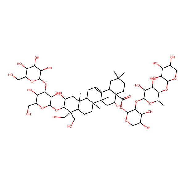 2D Structure of Deapio platycodin D 2D Structure of Deapio platycodin D