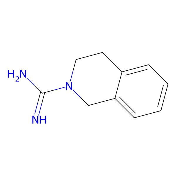2D Structure of Debrisoquine