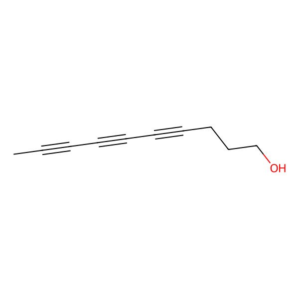 2D Structure of Deca-4,6,8-triynol