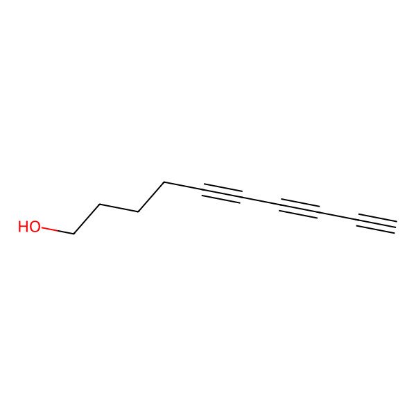 2D Structure of Deca-5,7,9-triynol
