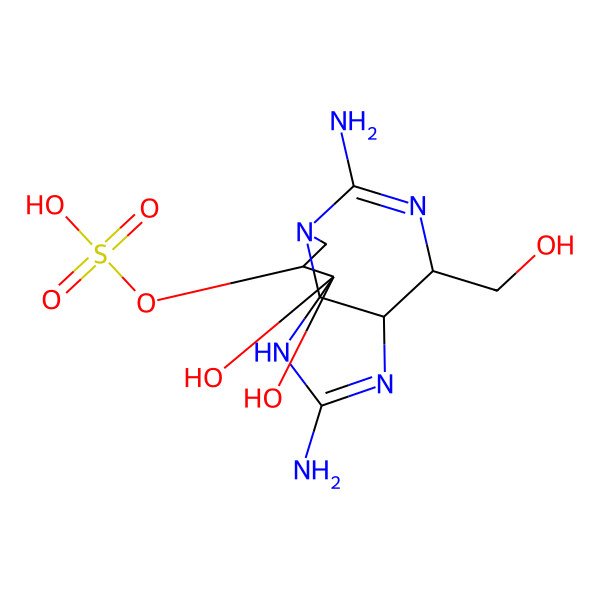 2D Structure of Decarbamoylgonyautoxin-3