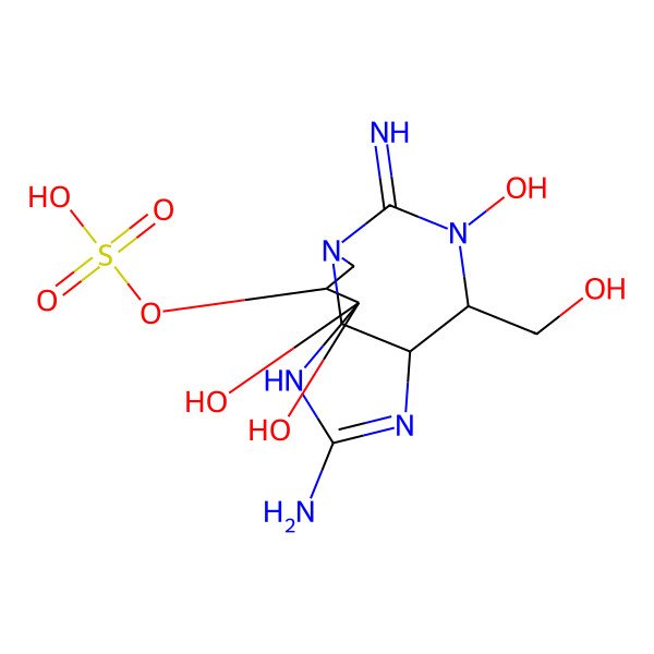 2D Structure of Decarbamoylgonyautoxin 4