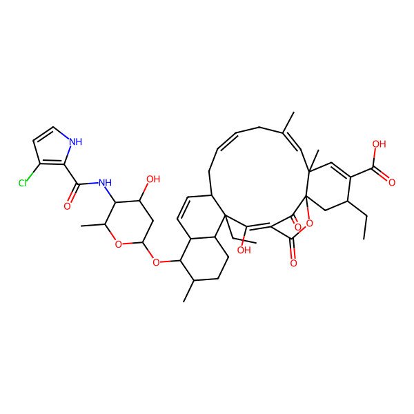 2D Structure of Decatromicin A