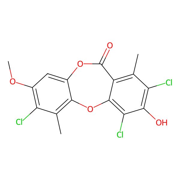 2D Structure of Dechlorodiploicin