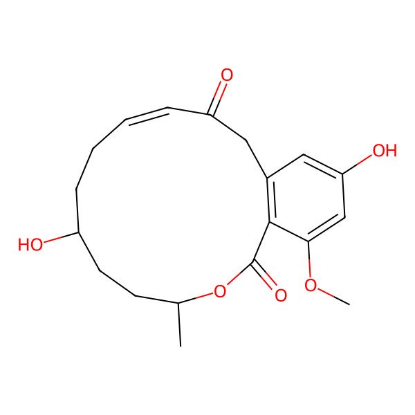 2D Structure of Dechlorogreensporone D