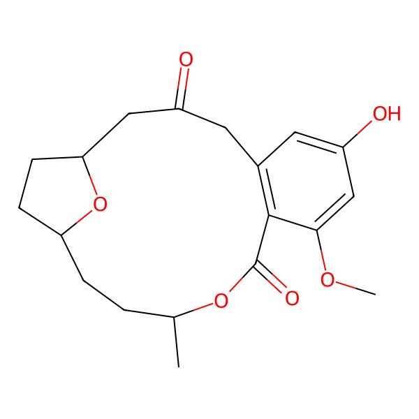 2D Structure of Dechlorogreensporone F