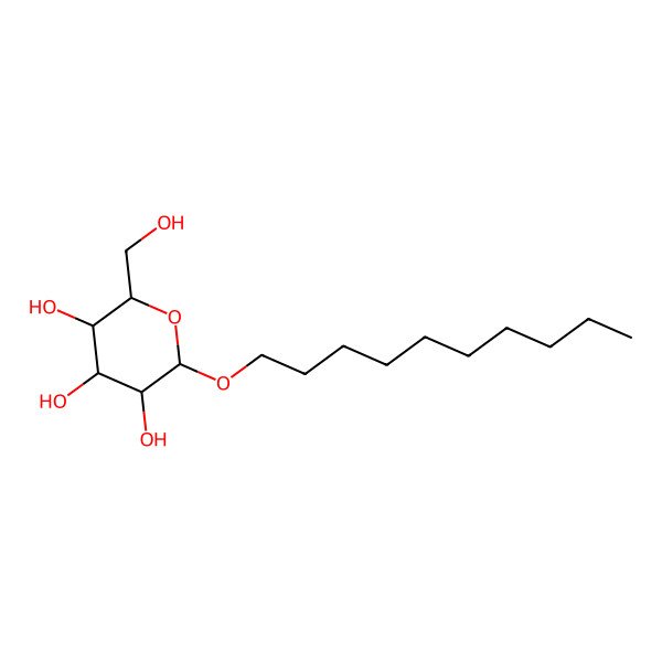 2D Structure of Decyl hexopyranoside 2D Structure of Decyl hexopyranoside