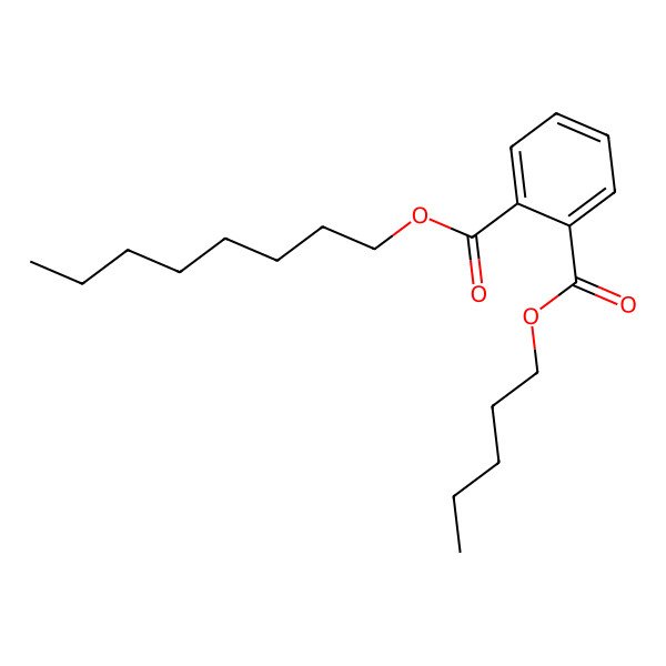 2D Structure of Decyl pentyl phthalate 2D Structure of Decyl pentyl phthalate