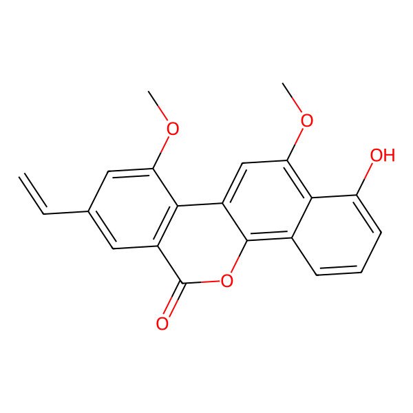2D Structure of Defucogilvocarcin V