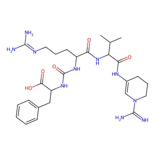2D Structure of Dehydrated antipain
