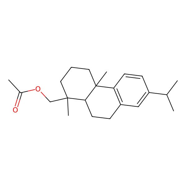 2D Structure of Dehydroabietinol acetate