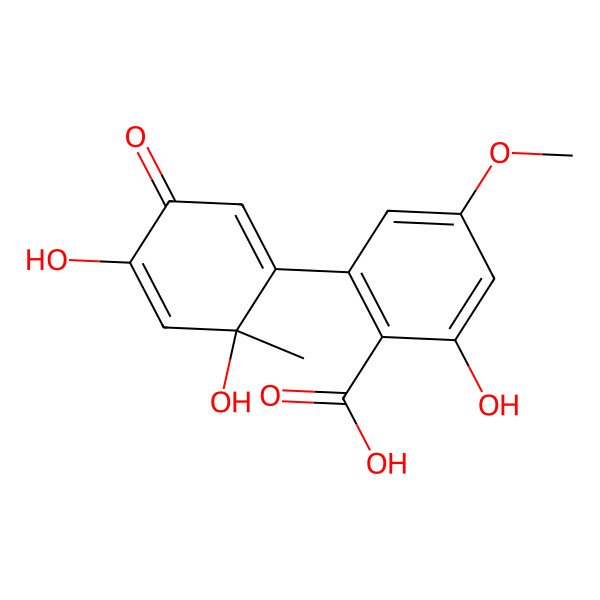2D Structure of Dehydroaltenusinic acid