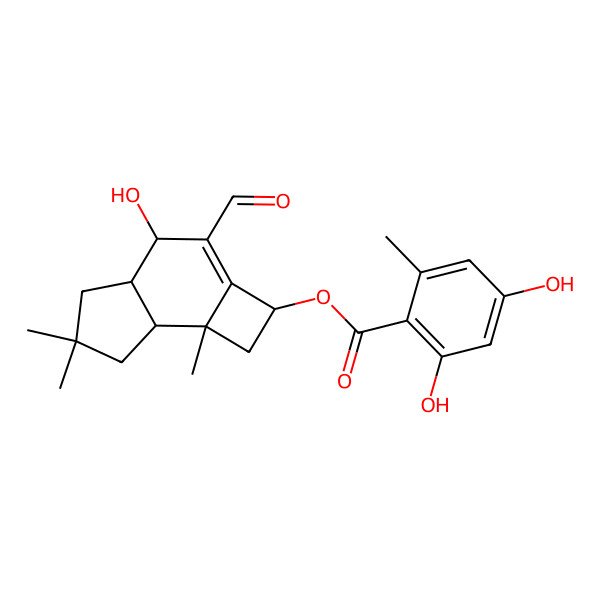 2D Structure of Dehydroarmillylorsellinate