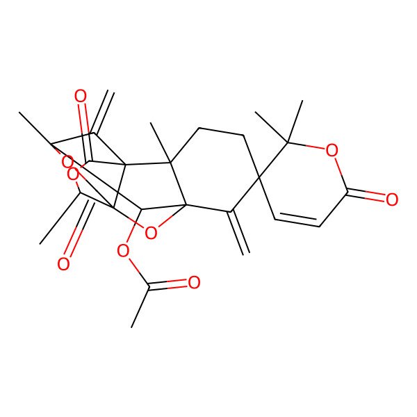 2D Structure of Dehydroaustin