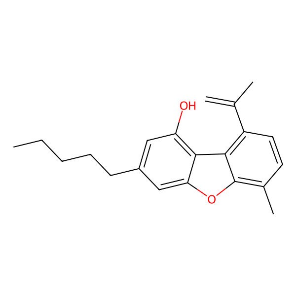 2D Structure of Dehydrocannabifuran
