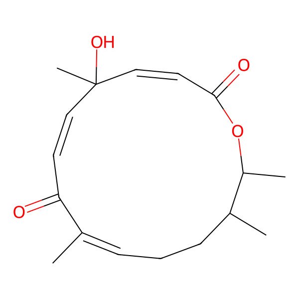 2D Structure of Dehydrocineromycin B
