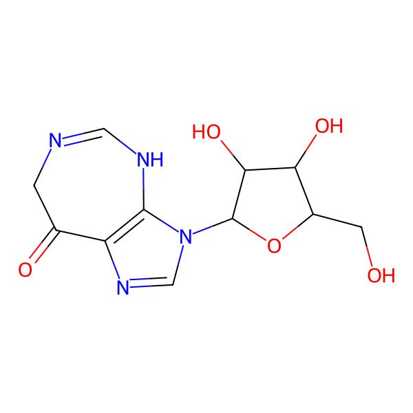 2D Structure of Dehydrocoformycin