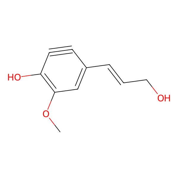2D Structure of Dehydroconiferyl alcohol