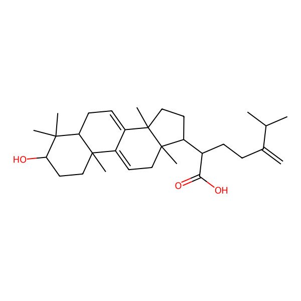 2D Structure of Dehydroeburicoic Acid
