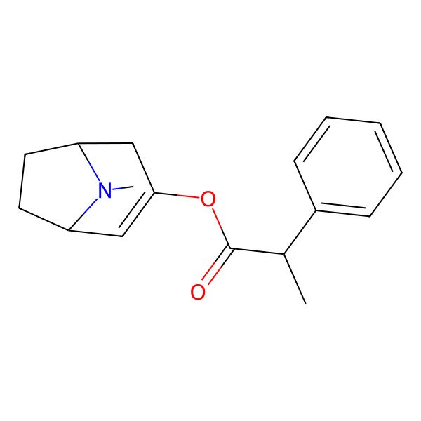 2D Structure of Dehydrohyoscinamine