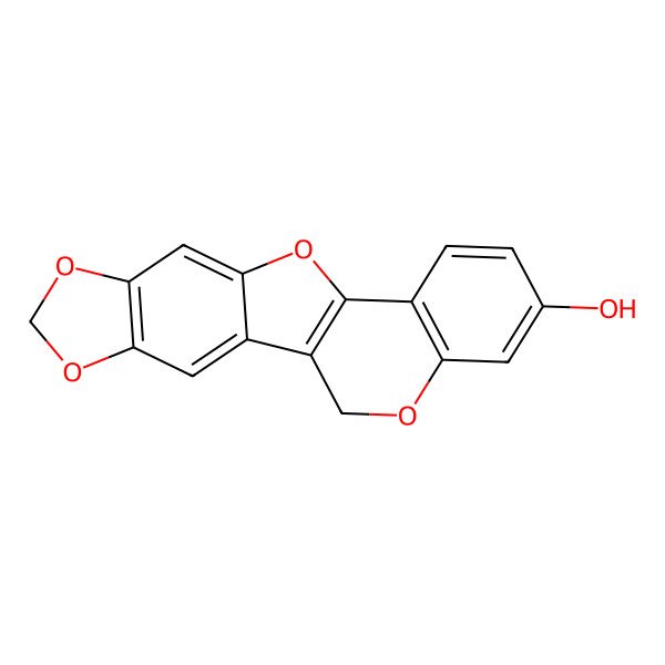 2D Structure of Dehydromaackiain