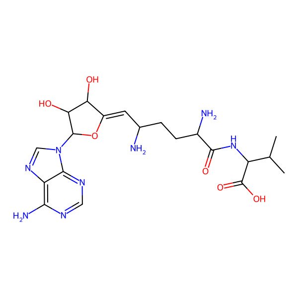 2D Structure of Dehydrosinefungin V