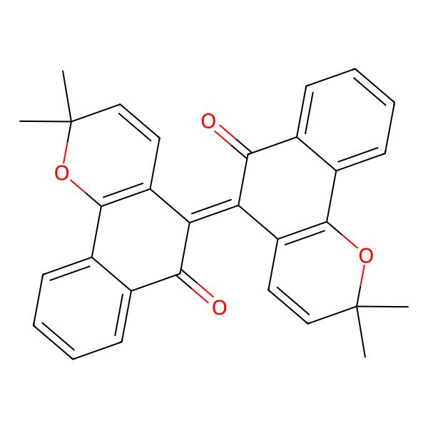 2D Structure of Dehydrotectol