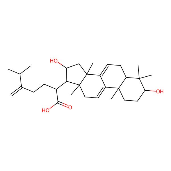 2D Structure of Dehydrotumulosic acid