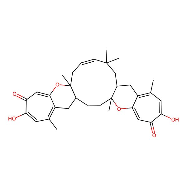2D Structure of Dehydroxynoreupenifeldin