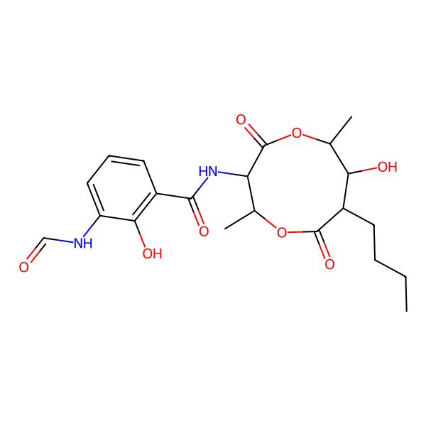 2D Structure of Deisovalerylblastmycin