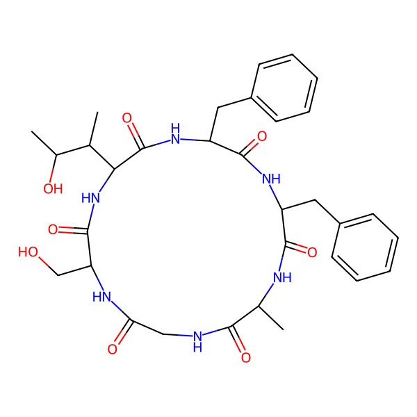 2D Structure of Delavayin A 2D Structure of Delavayin A