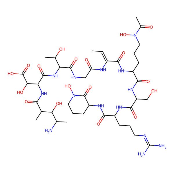 2D Structure of Delftibactin B