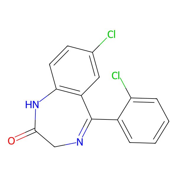 2D Structure of Delorazepam 2D Structure of Delorazepam