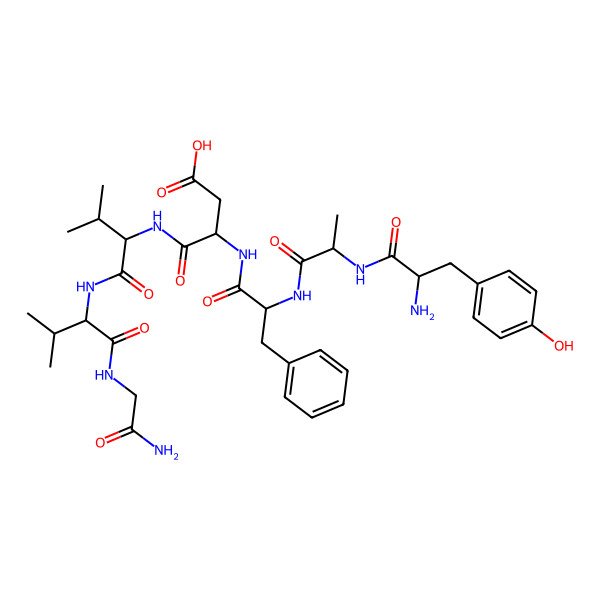 2D Structure of (D-Ala2)Deltorphin I