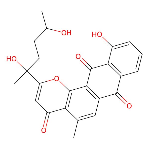 2D Structure of delta-Indomycinone
