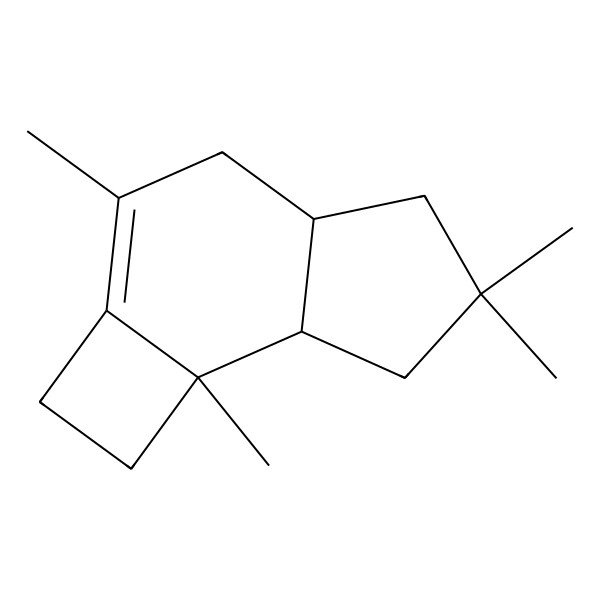 2D Structure of Delta(6)-protoilludene