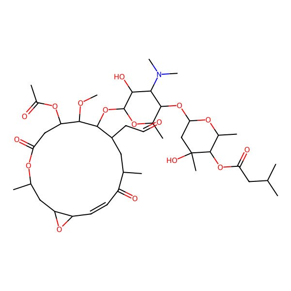 2D Structure of Carbomycin A