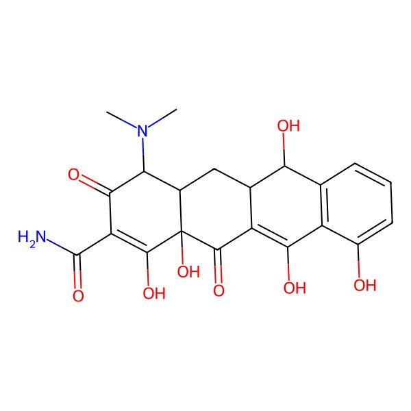 2D Structure of 6-Demethyltetracycline