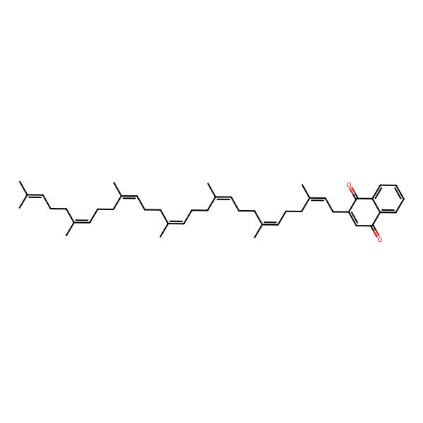 2D Structure of Demethylmenaquinone-7