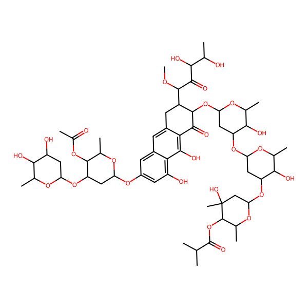 2D Structure of Demethylolivomycin A