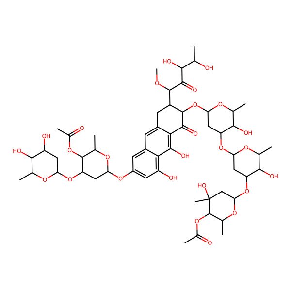 2D Structure of Demethylolivomycin B