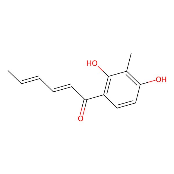 2D Structure of Demethylsorbicillin
