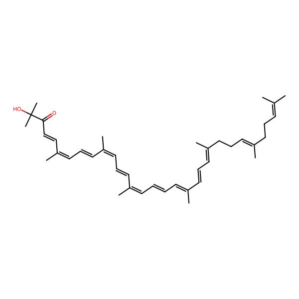 2D Structure of Demethylspheroidenone