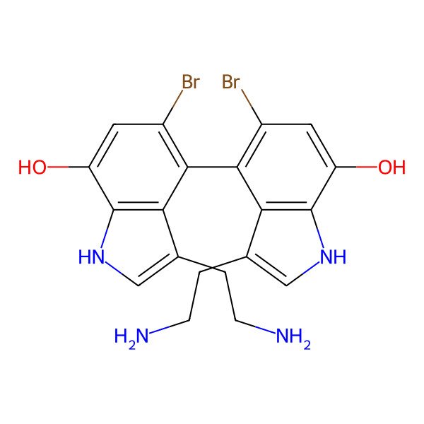 2D Structure of Dendridine A