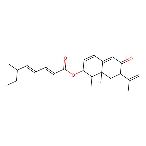 2D Structure of Dendryphiellin E1