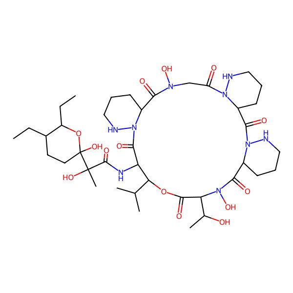 2D Structure of Dentigerumycin B