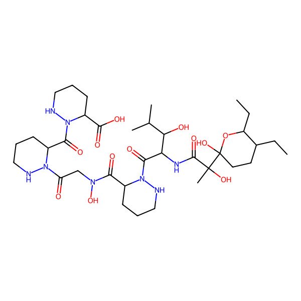 2D Structure of dentigerumycin C