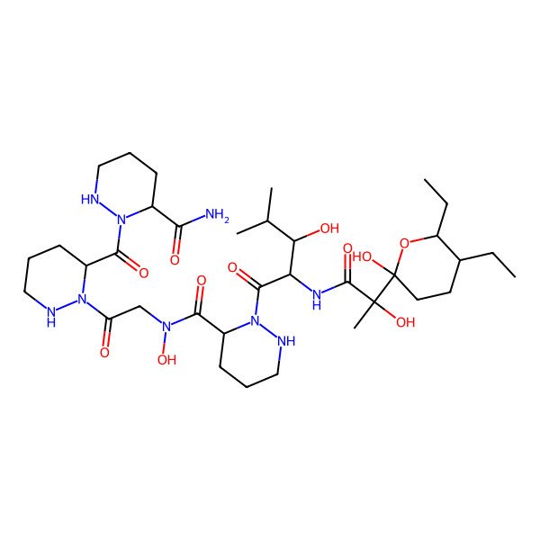 2D Structure of dentigerumycin D