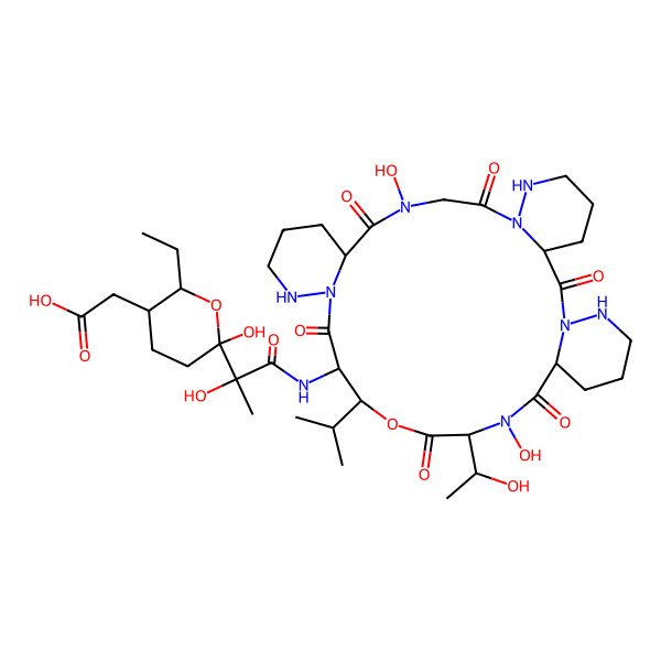 2D Structure of Dentigerumycin E